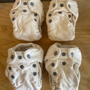 Thirsties Natural Fitted NEWBORN